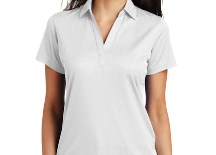 Port Authority Women's Performance Fine Jacquard Polo L528 White