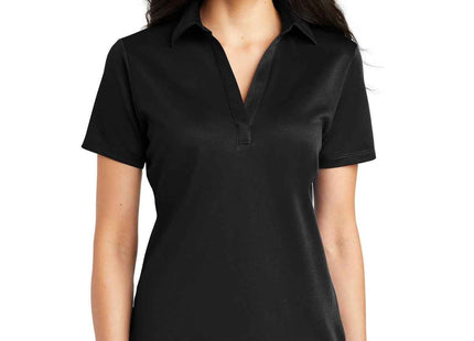 Port Authority Women's Silk Touch Performance Polo L540 Black