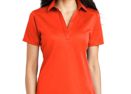 Port Authority Women's Silk Touch Performance Polo L540 Neon Orange