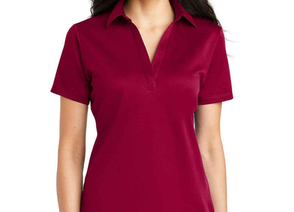 Port Authority Women's Silk Touch Performance Polo L540 Red