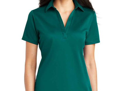 Port Authority Women's Silk Touch Performance Polo L540 Teal Green
