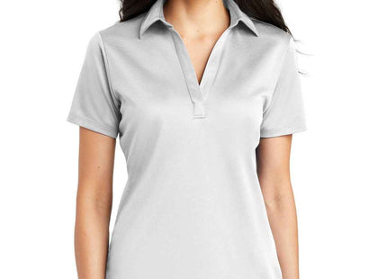 Port Authority Women's Silk Touch Performance Polo L540 White