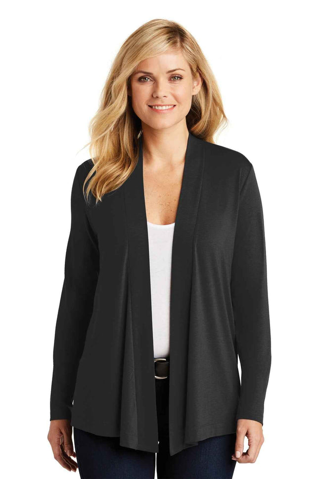 Port Authority Women's Concept Open Cardigan L5430 Black