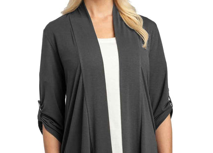 Port Authority Women's Concept Shrug L543 Grey Smoke