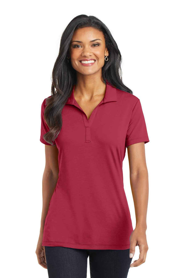 Port Authority Women's Cotton Touch Performance Polo L568 Chili Red