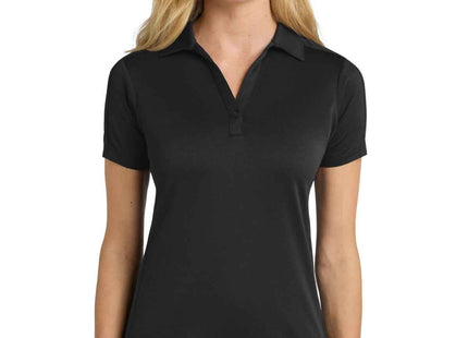 Port Authority Women's Diamond Jacquard Polo L569 Black