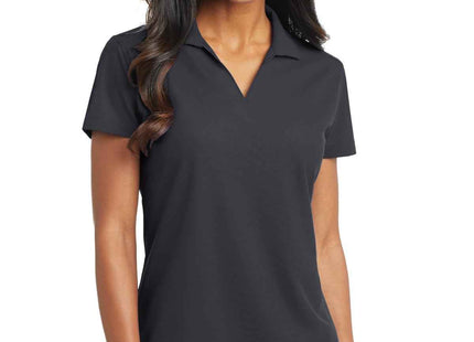 Port Authority Women's Dry Zone Grid Polo L572 Battleship Grey