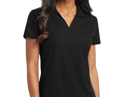 Port Authority Women's Dry Zone Grid Polo L572 Black