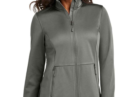 Port Authority Women's Flexshell Jacket L617 Smoke Grey