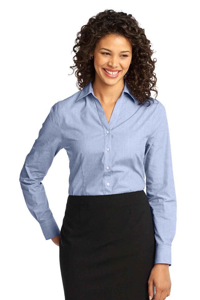 Port Authority Women's Crosshatch Easy Care Shirt L640