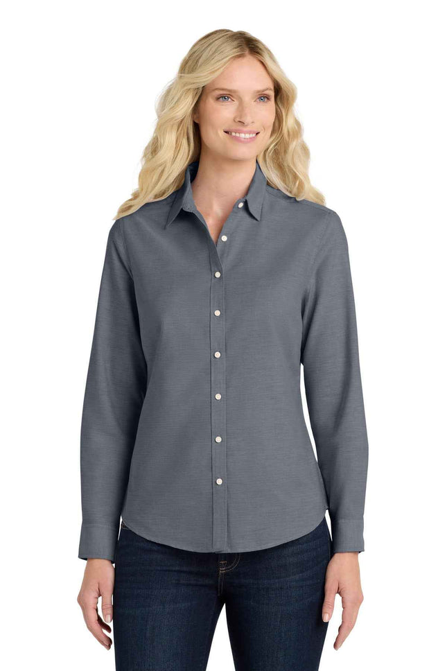 Port Authority Women's SuperPro Oxford Shirt L658