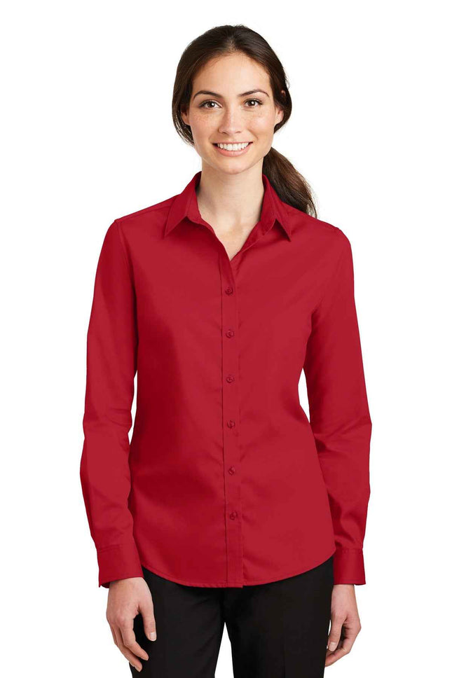 Port Authority Women's SuperPro Twill Shirt L663