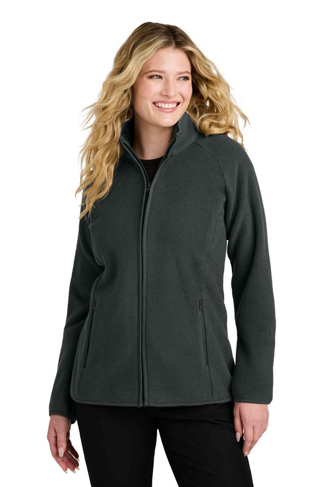 Port Authority Women's CFREE Raglan Fleece L700 Grey Steel