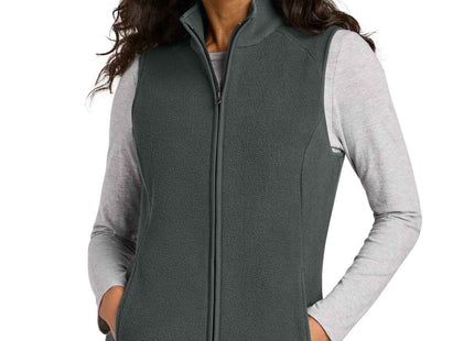 Port Authority Women's CFREE Fleece Vest L702 Grey Steel