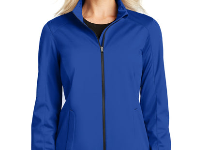 Port Authority Women's Active Soft Shell Jacket L717 True Royal