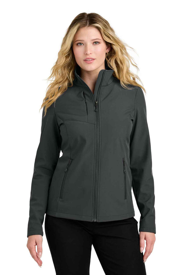 Port Authority Women's CFREE Core Soft Shell L720 Grey Steel