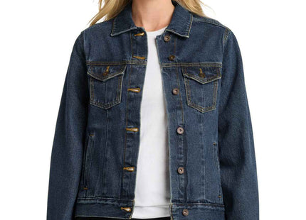 Port Authority Women's Denim Jacket L7620 Denim Blue
