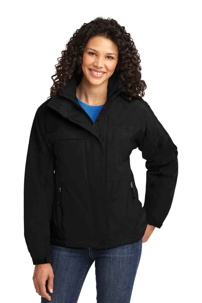 Port Authority Women's Nootka Jacket L792 Black Black