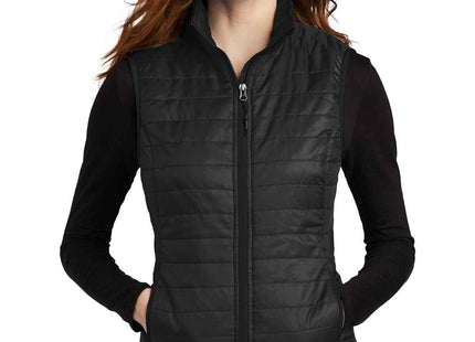 Port Authority Women's Packable Puffy Vest L851 Deep Black
