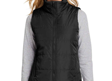 Port Authority Women's Puffer Vest L853 Deep Black