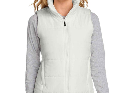 Port Authority Women's Puffer Vest L853 Marshmallow
