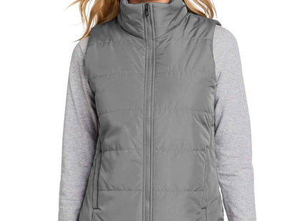 Port Authority Women's Puffer Vest L853 Shadow Grey