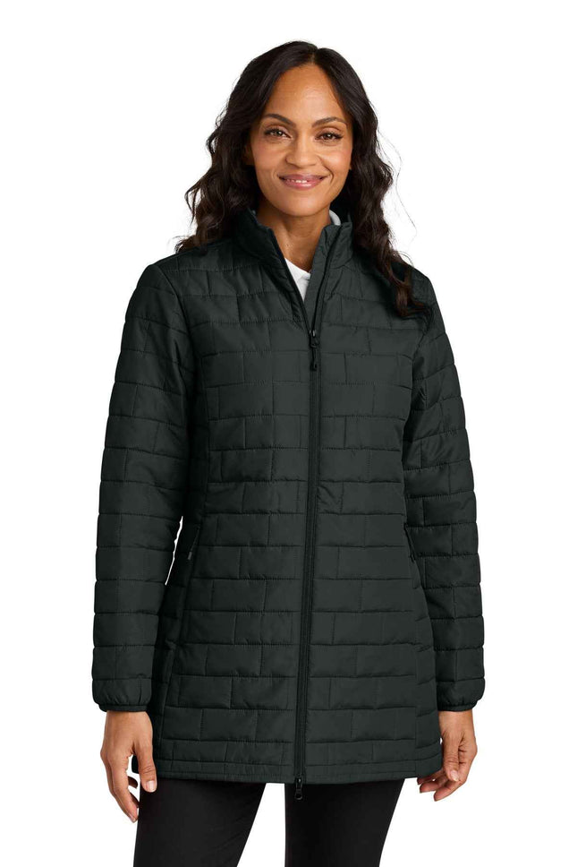 Port Authority Women's CFREE Brick Jacket L854 Deep Black