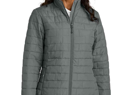 Port Authority Women's CFREE Brick Jacket L854 Smoke Grey