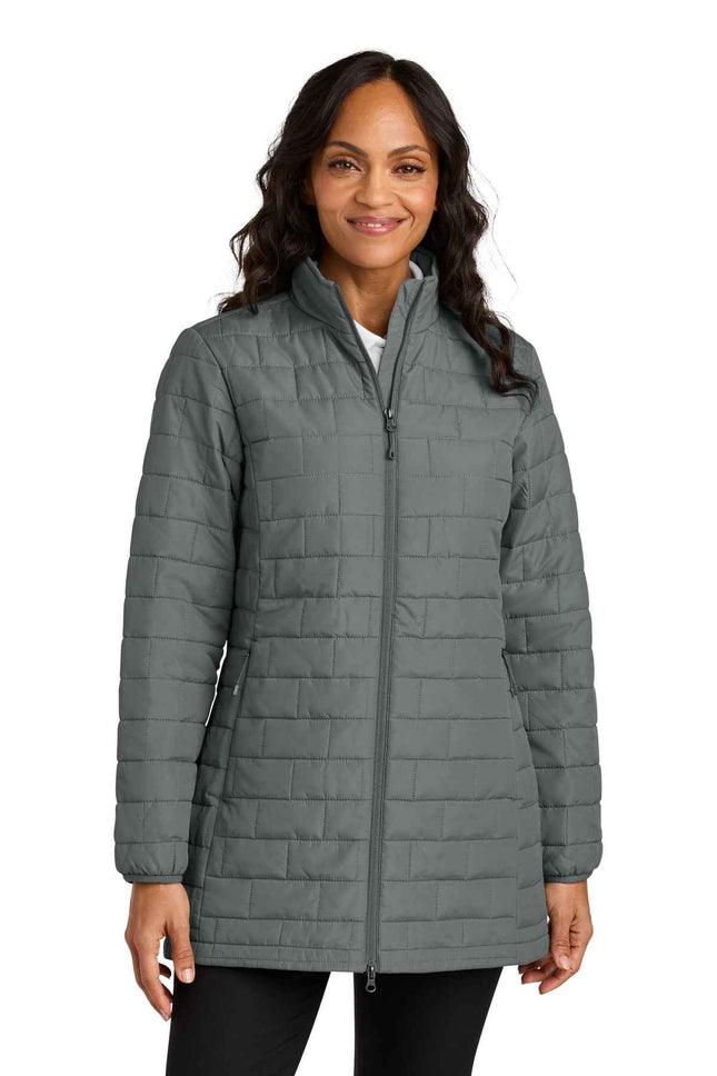 Port Authority Women's CFREE Brick Jacket L854 Smoke Grey