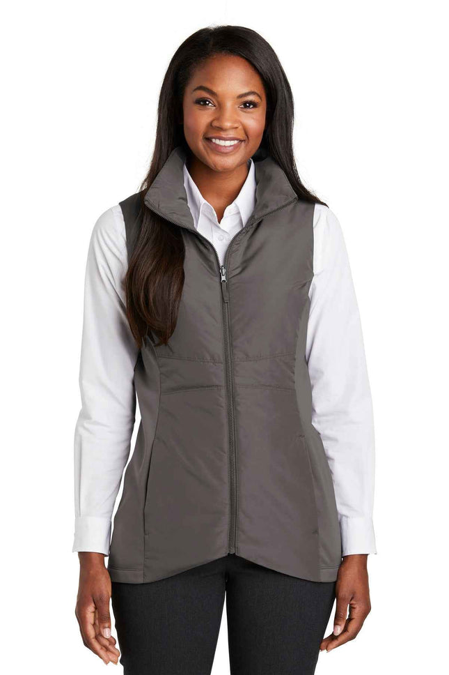 Port Authority Women's Collective Insulated Vest L903 Graphite