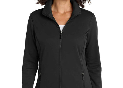 Port Authority Women's Collective Smooth Fleece Jacket L904 Deep Black
