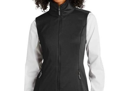 Port Authority Women's Collective Smooth Fleece Vest L906 Deep Black
