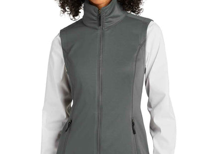 Port Authority Women's Collective Smooth Fleece Vest L906 Graphite