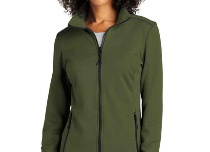 Port Authority Women's Collective Tech Soft Shell Jacket L921 Olive Green
