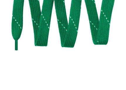 SportTek Laces LACE Kelly Green White OSFA