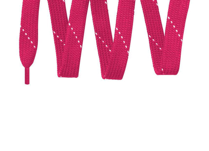 SportTek Laces LACE Pink Raspberry White OSFA