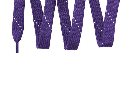 SportTek Laces LACE Purple White OSFA