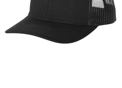 Port Authority Snapback Ponytail Trucker Cap LC401 Black OSFA