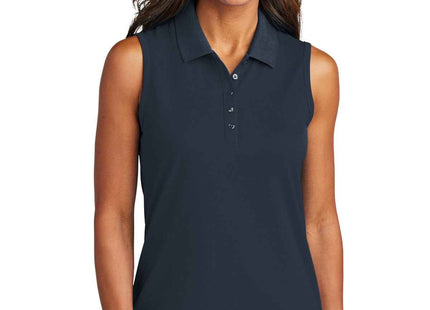Port Authority Women's Dry Zone UV MicroMesh Sleeveless Polo LK110SV River Blue Navy