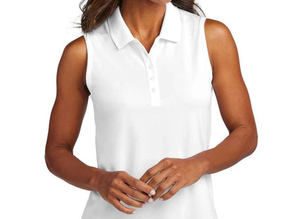 Port Authority Women's Dry Zone UV MicroMesh Sleeveless Polo LK110SV White