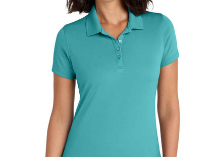 Port Authority Women's Dry Zone UV MicroMesh Polo LK110 Aquamarine