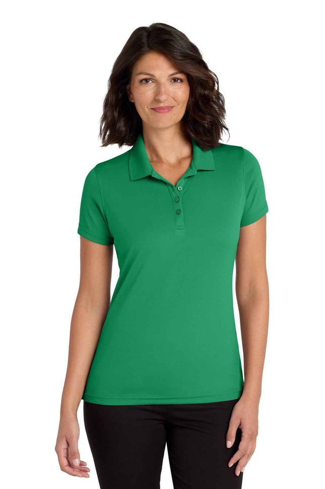 Port Authority Women's Dry Zone UV MicroMesh Polo LK110 Bright Kelly Green