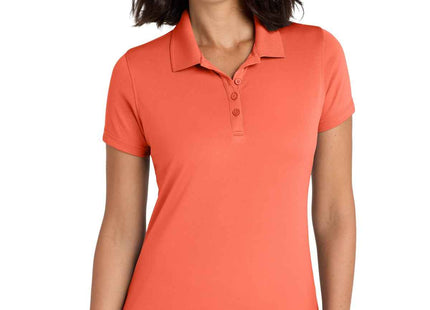 Port Authority Women's Dry Zone UV MicroMesh Polo LK110 Coral Splash