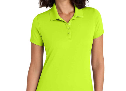 Port Authority Women's Dry Zone UV MicroMesh Polo LK110 Safety Yellow
