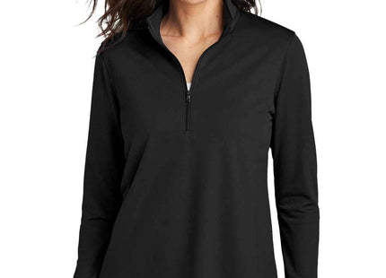 Port Authority Women's Dry Zone UV MicroMesh 1/4Zip LK112