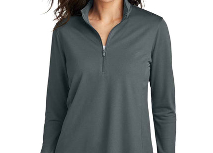 Port Authority Women's Dry Zone UV MicroMesh 1/4Zip LK112