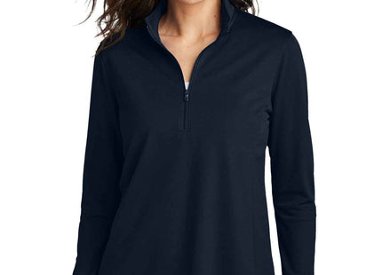 Port Authority Women's Dry Zone UV MicroMesh 1/4Zip LK112