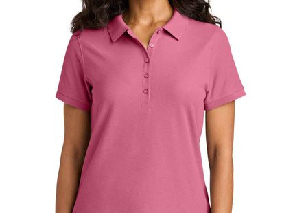 Port Authority Women's Wearever Signature Pique Polo LK200 Awareness Pink