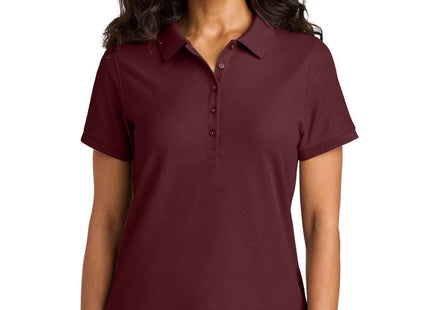 Port Authority Women's Wearever Signature Pique Polo LK200 Burgundy
