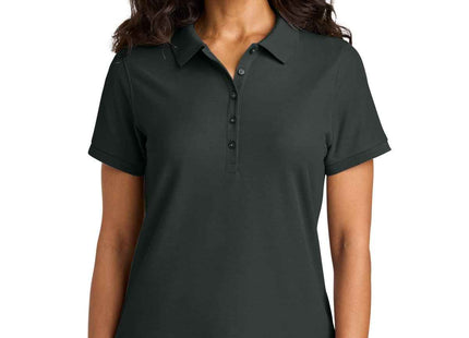 Port Authority Women's Wearever Signature Pique Polo LK200 Grey Smoke